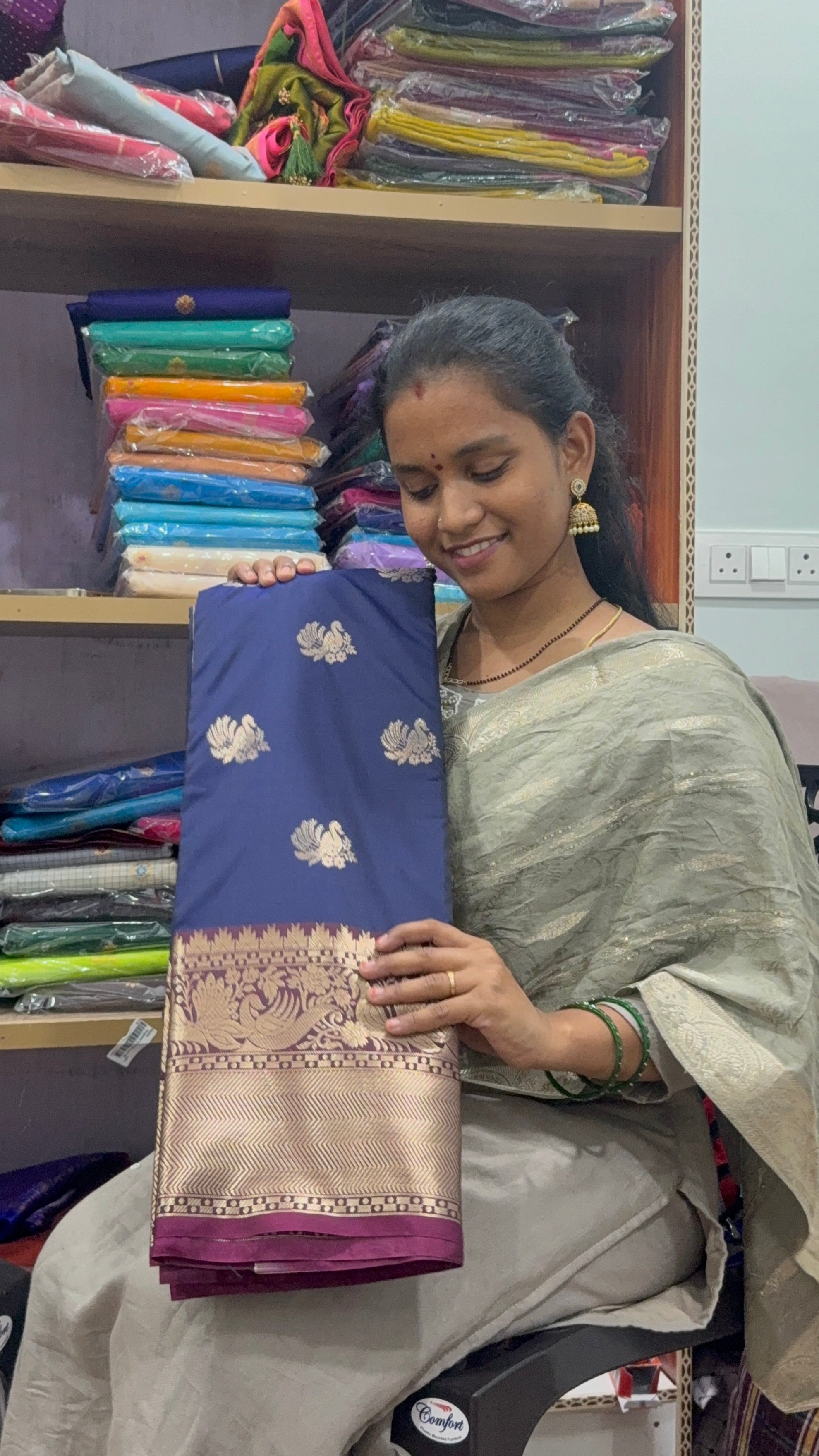 Semi Gadwal saree